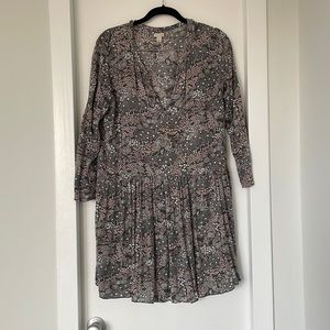 ‼️FINAL SALE‼️ Floral Drop Waist Dress